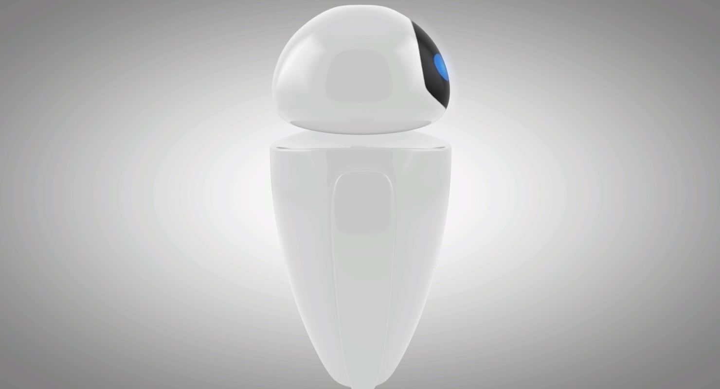 Eve From Wall-E 3D model_2