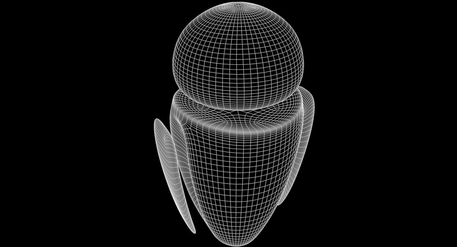 Eve From Wall-E 3D model_3