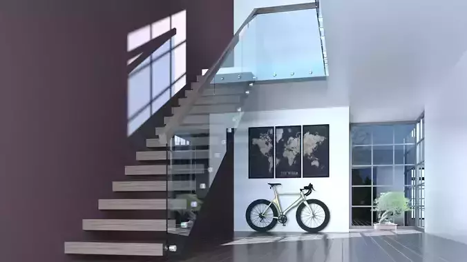 Wall stairs
