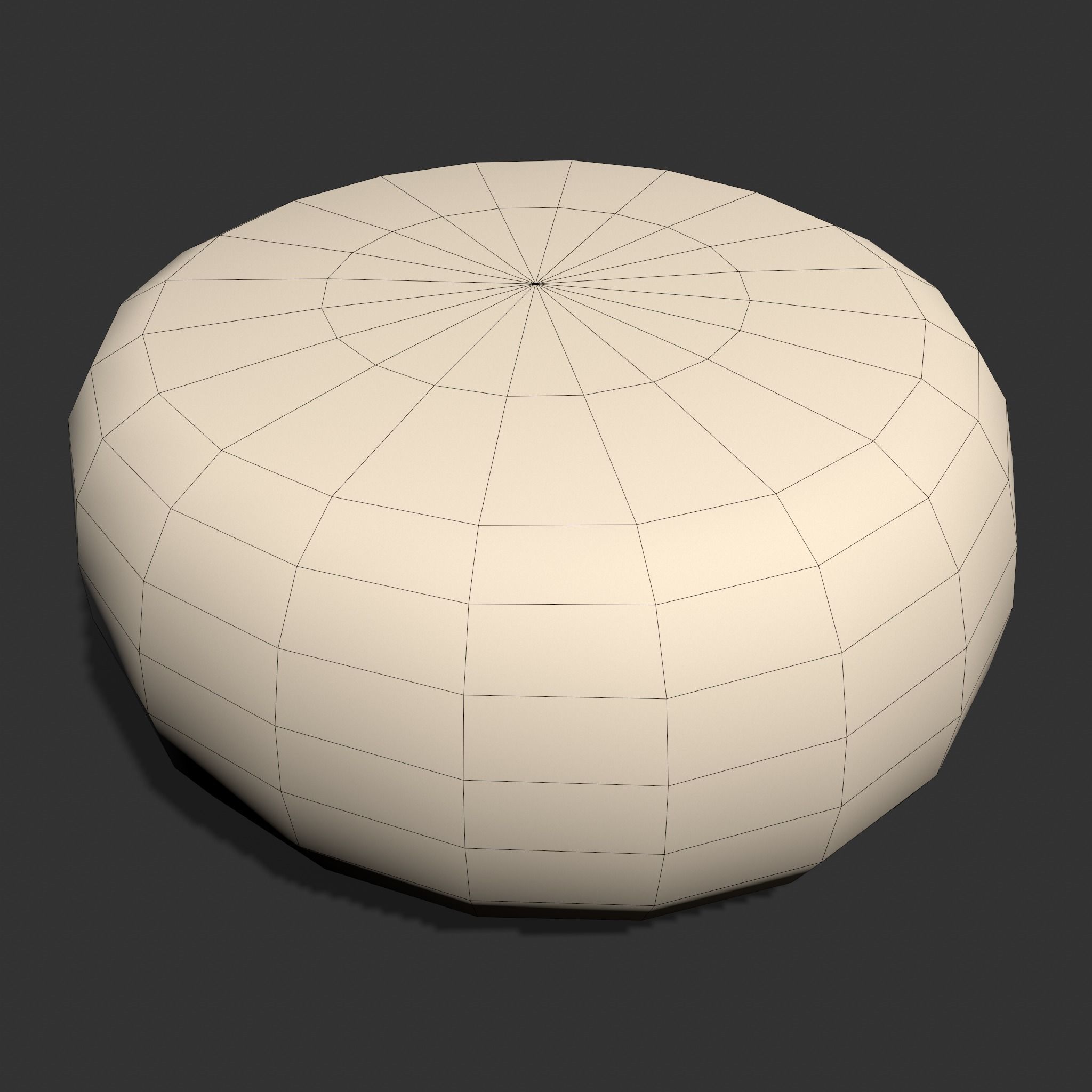 Medieval Cheese Wheels Low-poly 3D model_30
