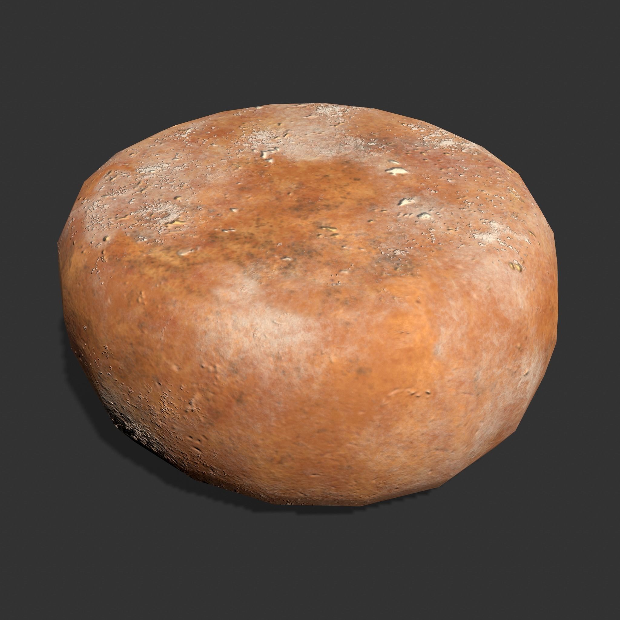 Medieval Cheese Wheels Low-poly 3D model_17