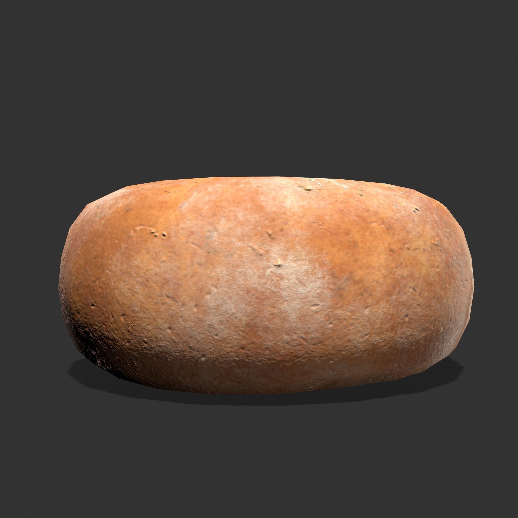 Medieval Cheese Wheels Low-poly 3D model_11