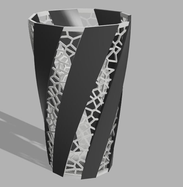 Flower vase 09 3D print model_6