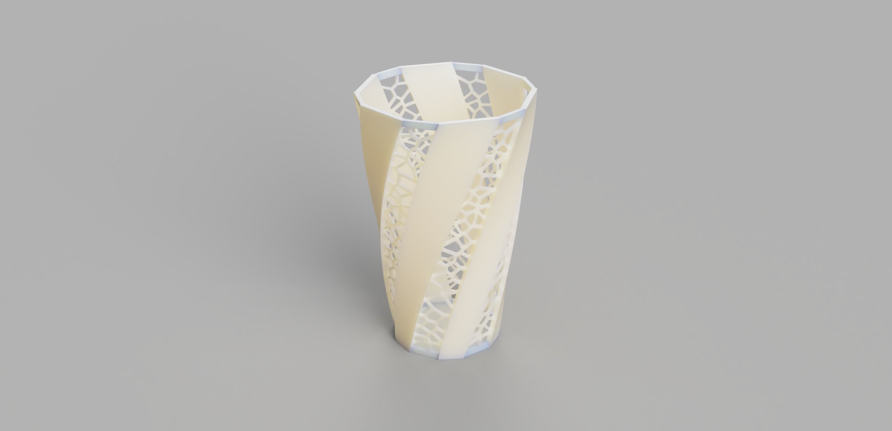 Flower vase 09 3D print model_5