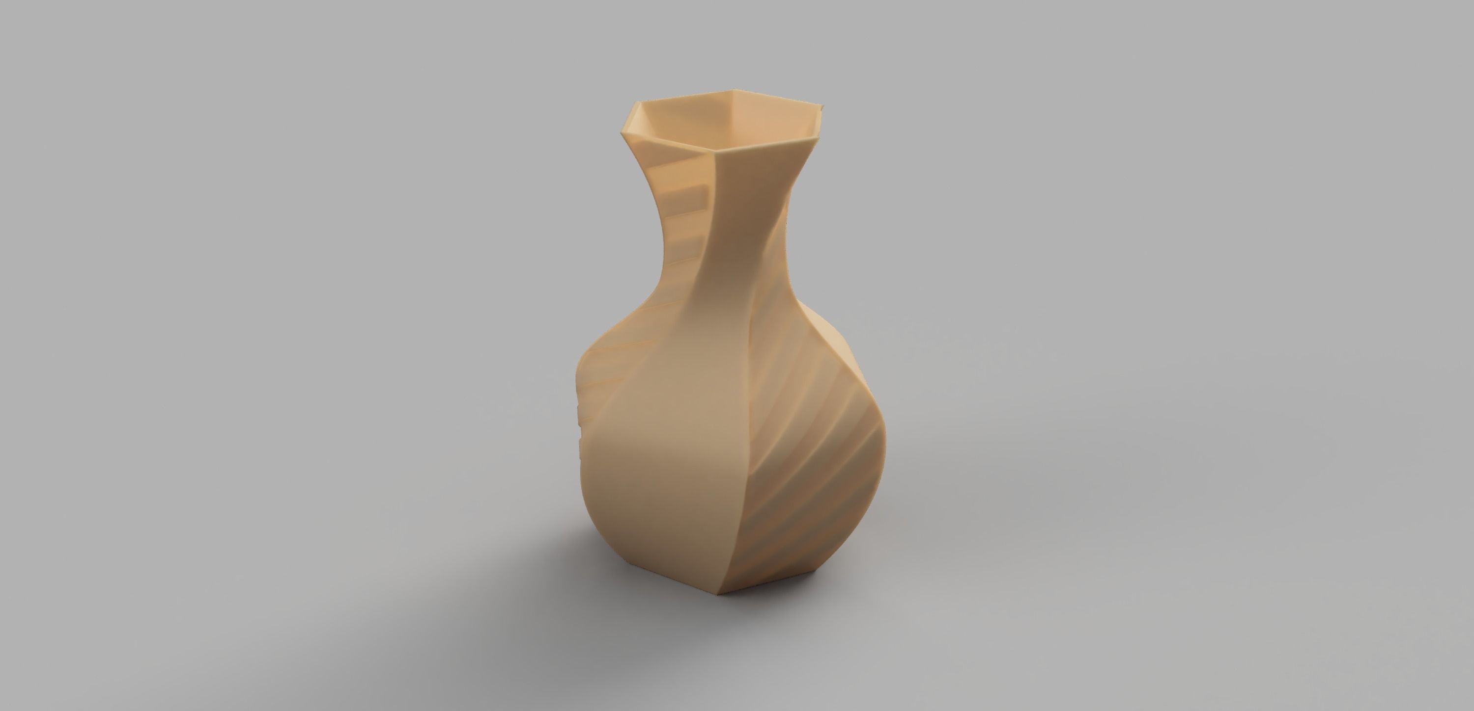 Flower vase 10 3D print model_3