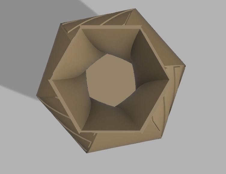 Flower vase 10 3D print model_6