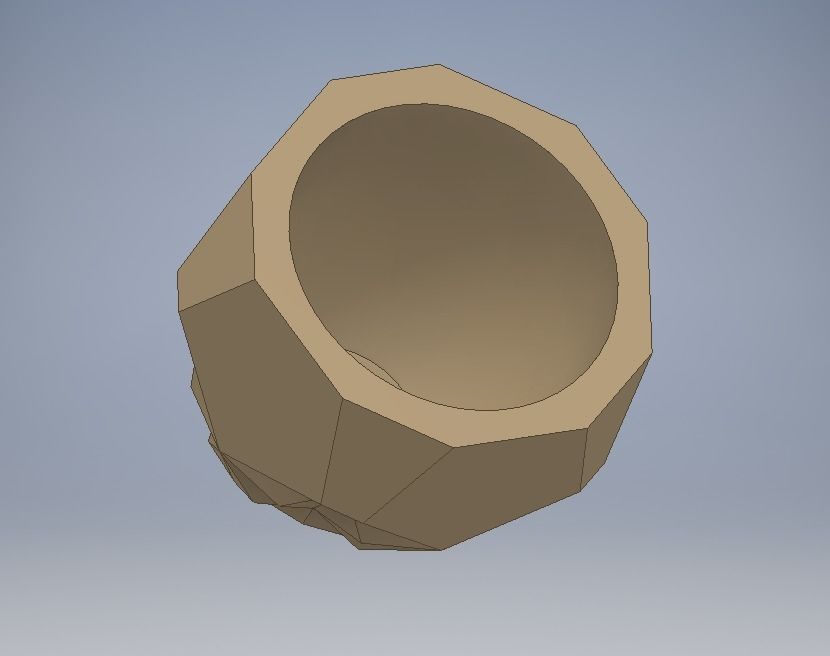 Flower vase 13 pot 3D print model_8