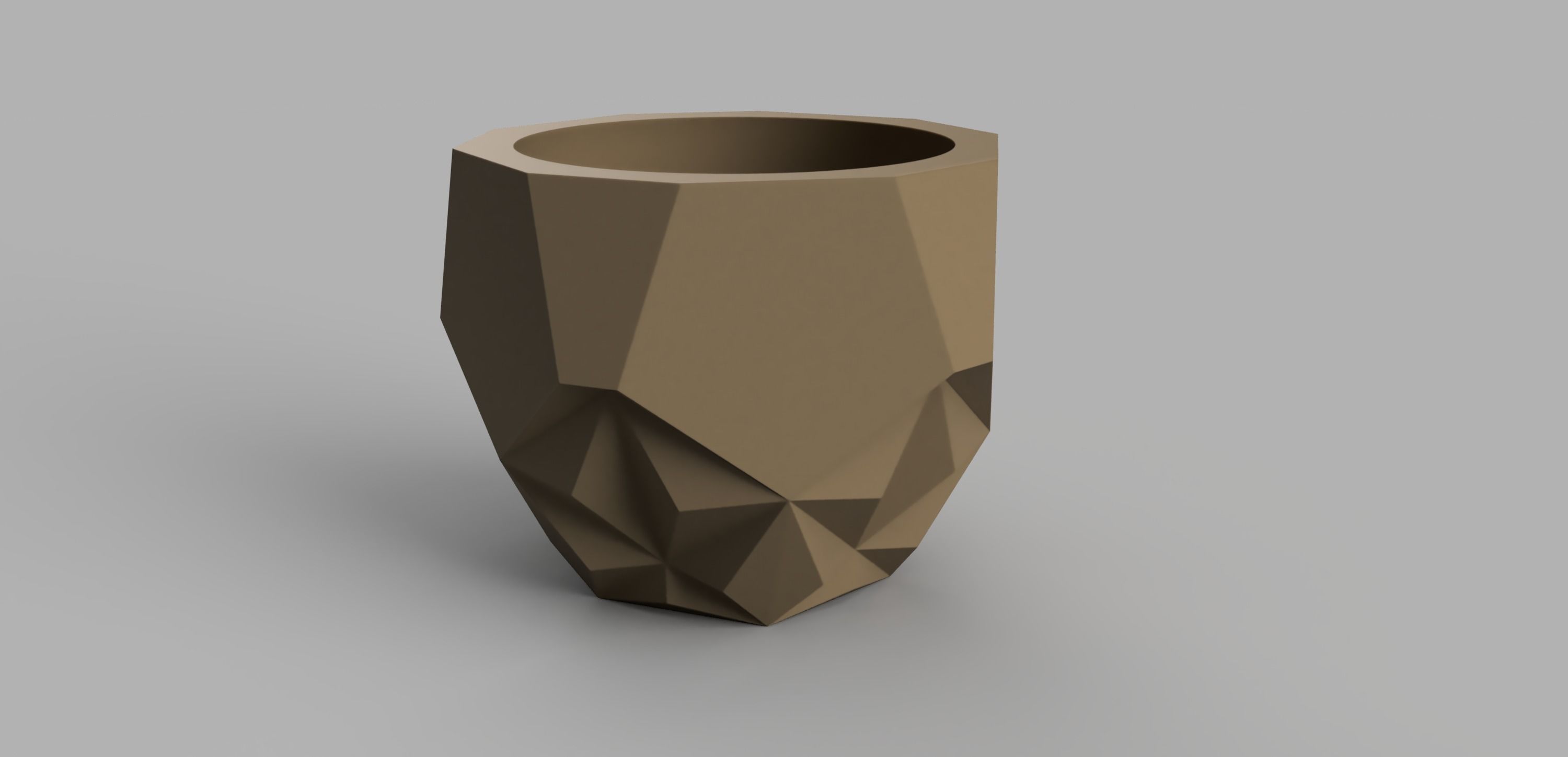 Flower vase 13 pot 3D print model_3
