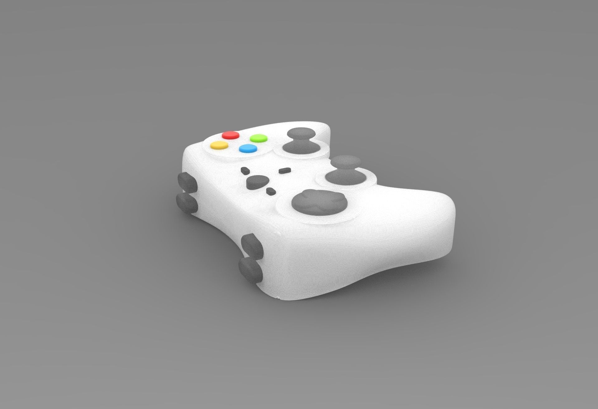 Joystick model xbox controller 3D model_1