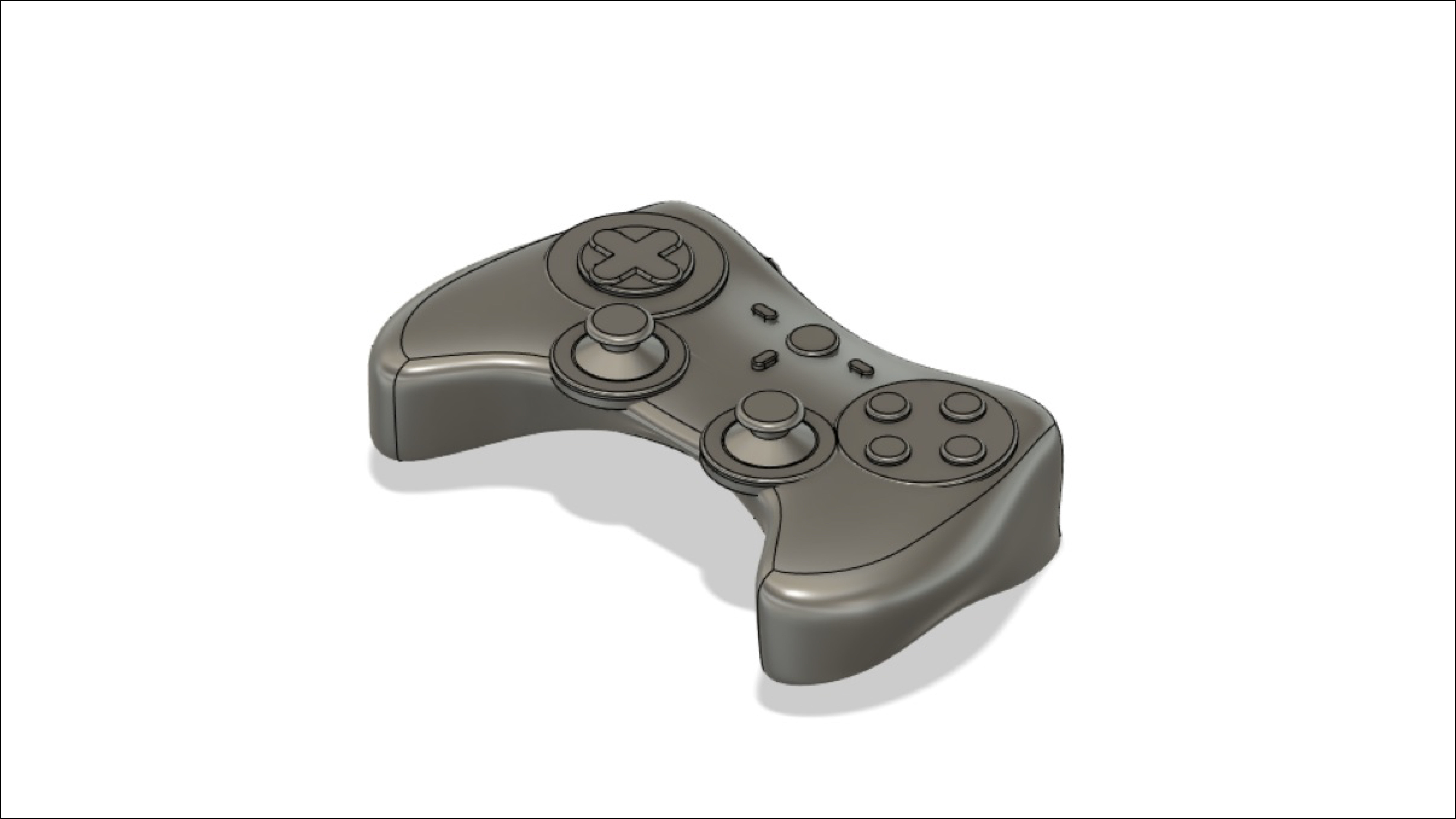 Joystick model xbox controller 3D model_4