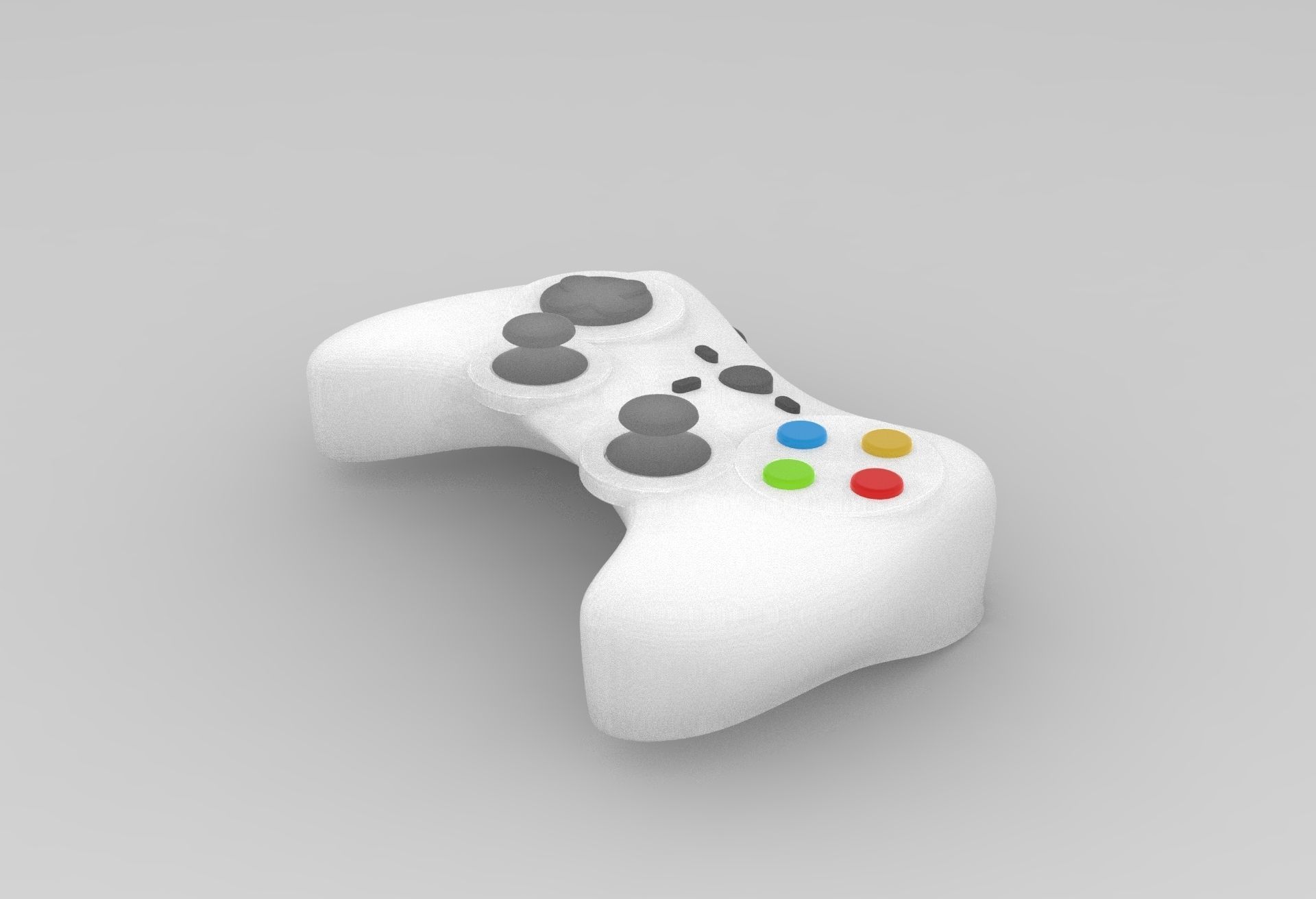 Joystick model xbox controller 3D model_2