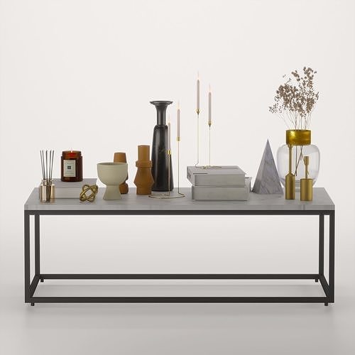 Decorative set 3D model