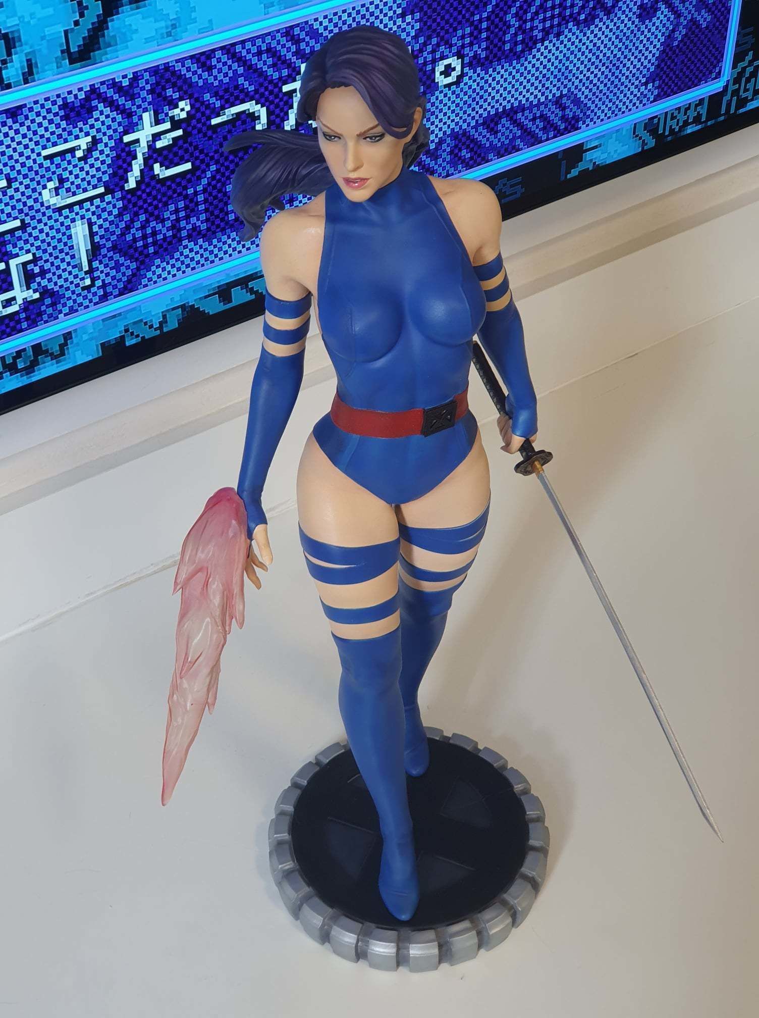 Psylocke Quarter Scale 3D print Model 3D print model_6
