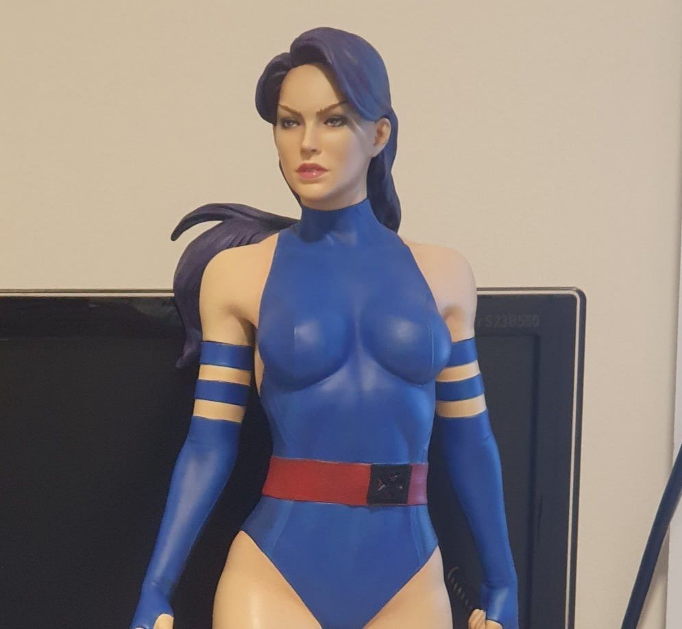 Psylocke Quarter Scale 3D print Model 3D print model_15