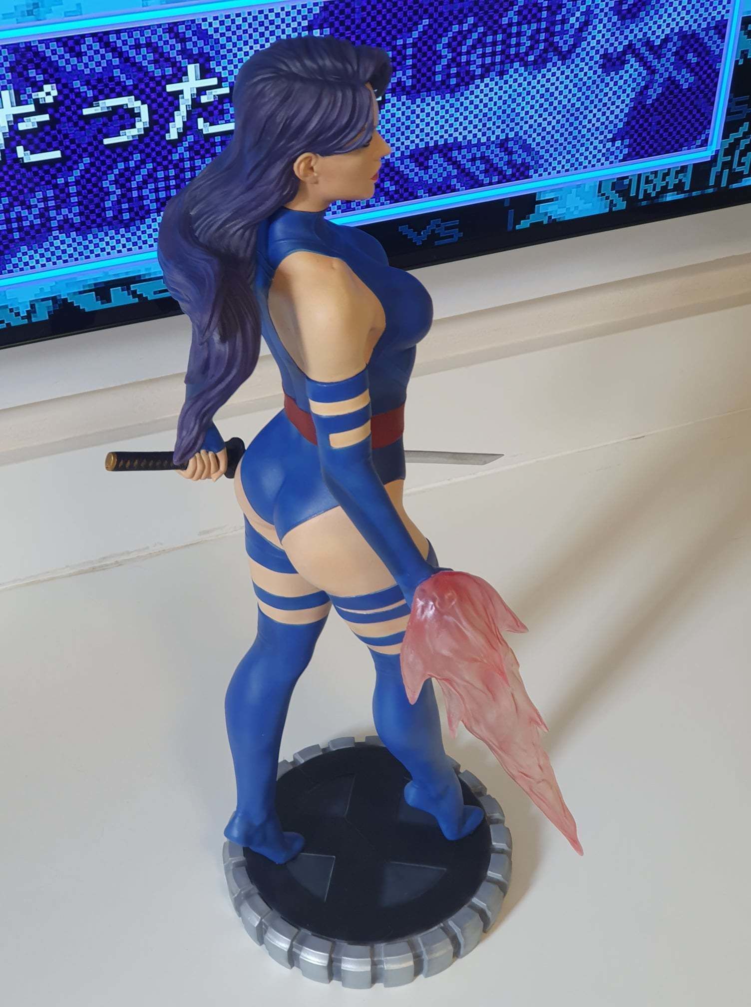 Psylocke Quarter Scale 3D print Model 3D print model_4