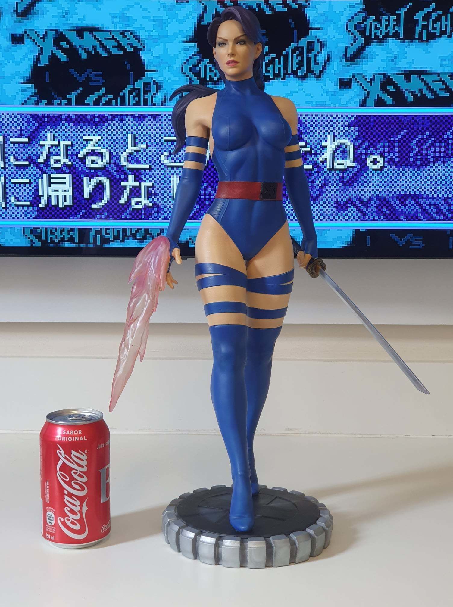 Psylocke Quarter Scale 3D print Model 3D print model_7