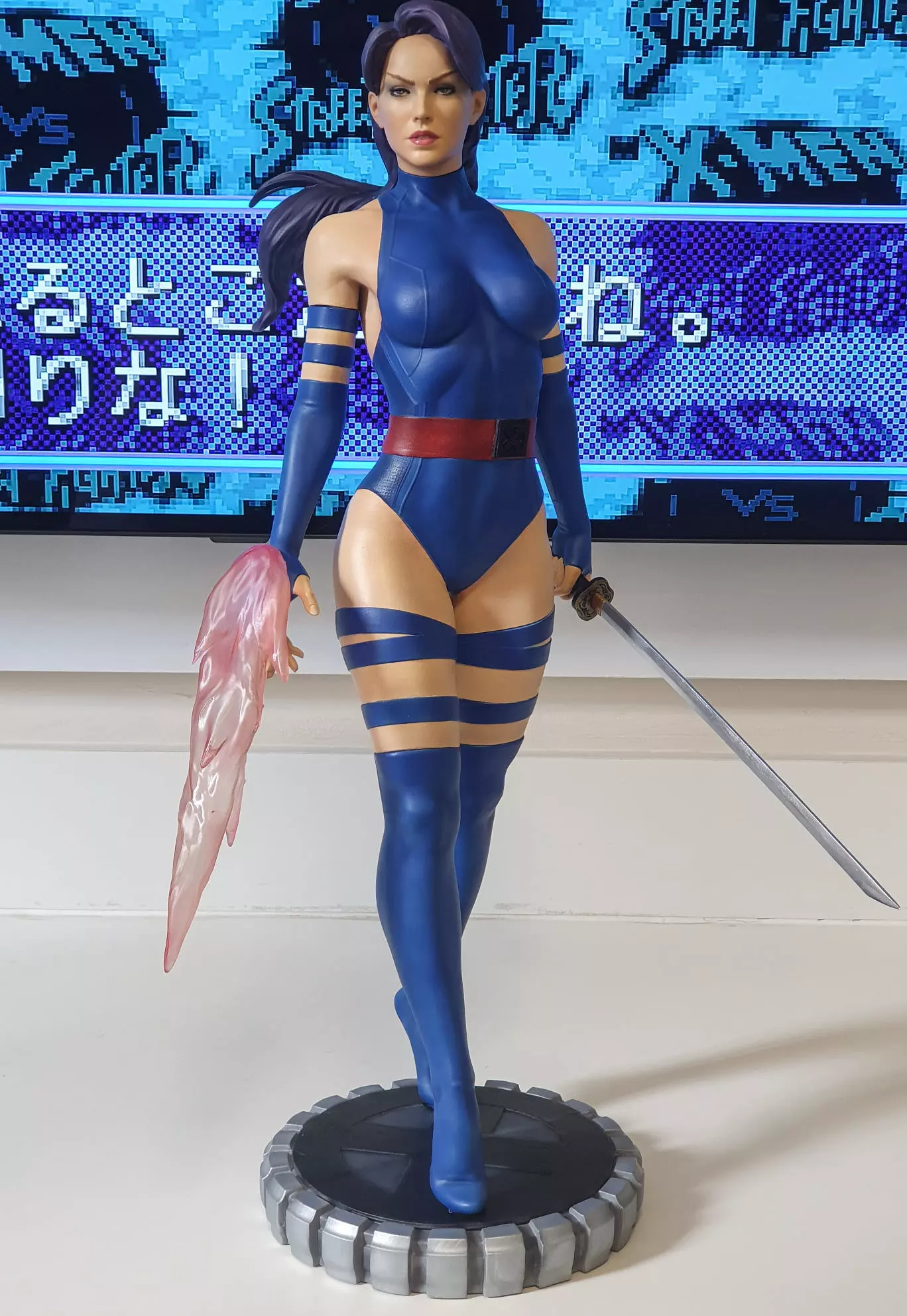 Psylocke Quarter Scale 3D print Model 3D print model_0