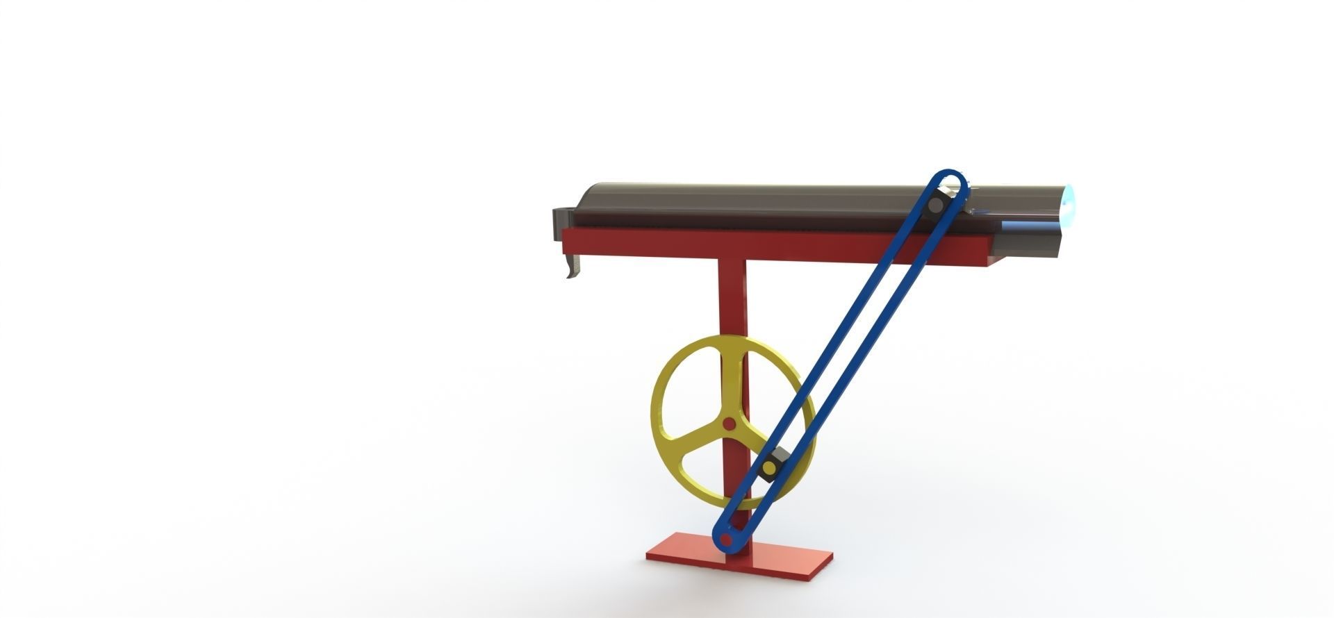 quick return mechanism 3D model_2