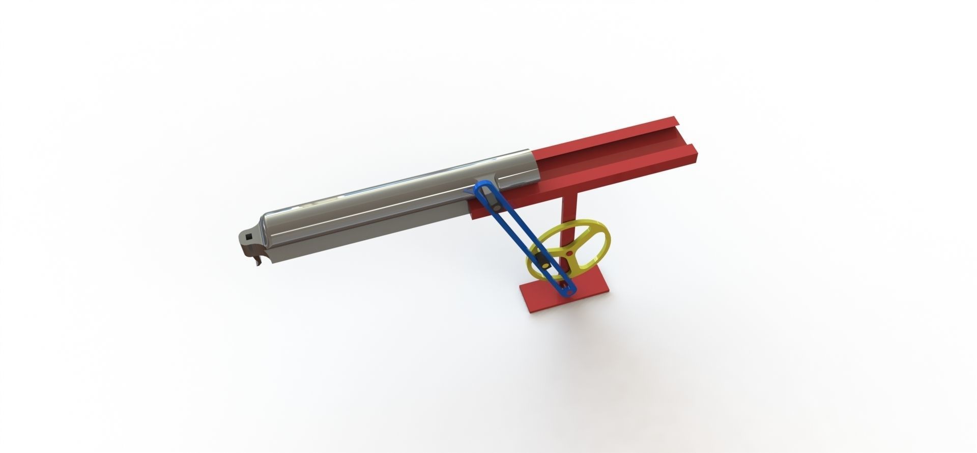 quick return mechanism 3D model_5