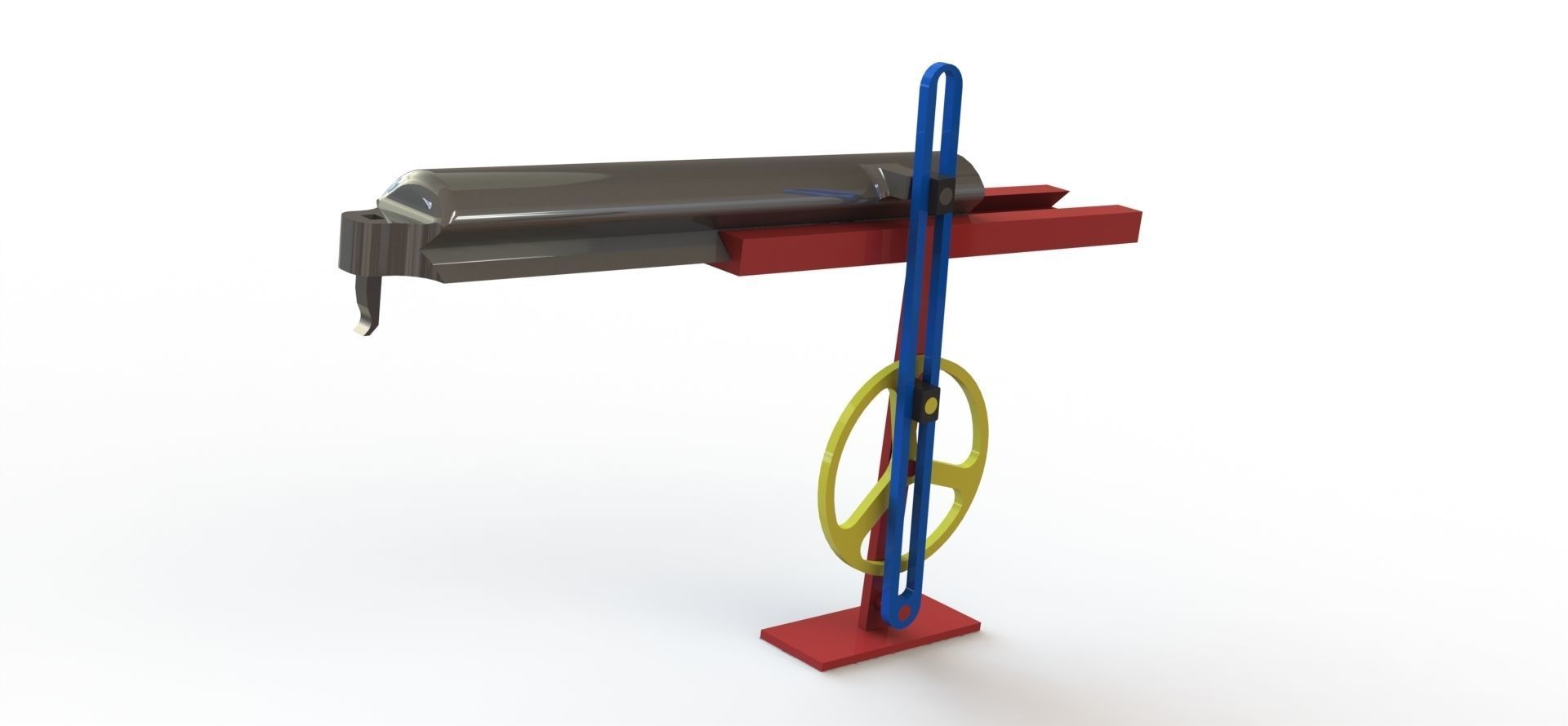 quick return mechanism 3D model_6