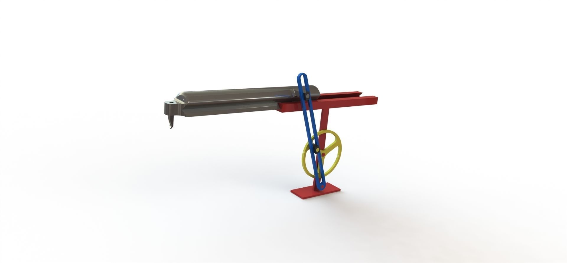 quick return mechanism 3D model_7