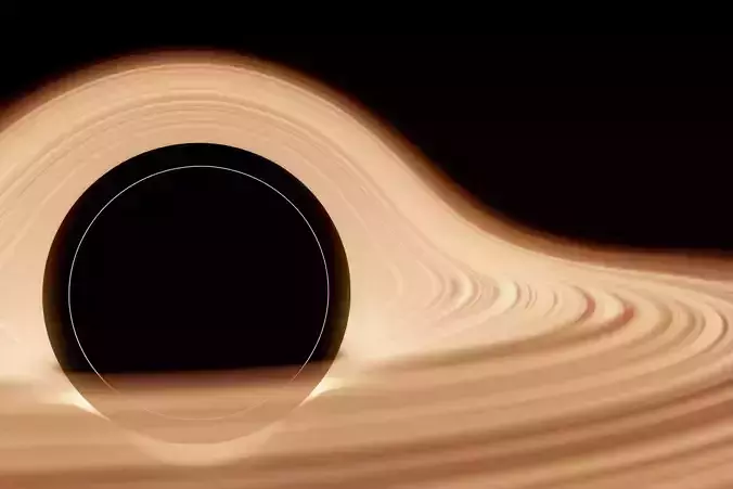 Black Hole 3D model