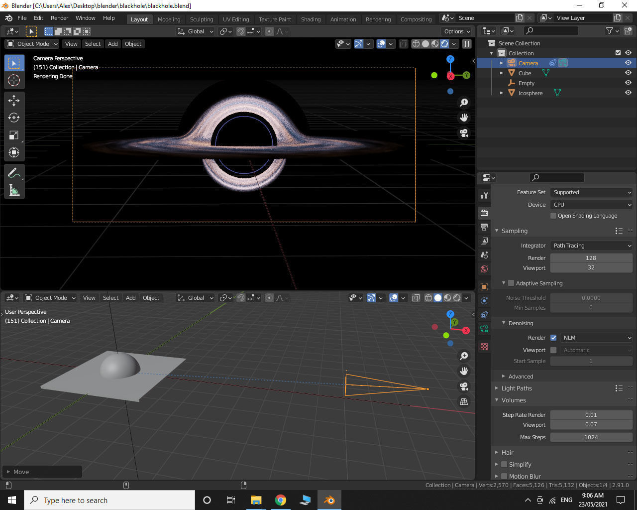 Black Hole 3D model_10
