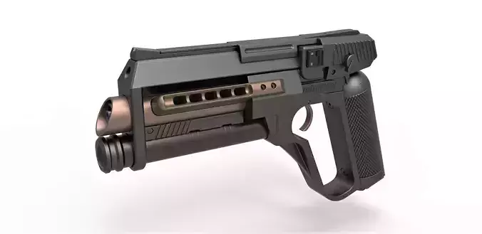 SFX Foosh Gun from the movie The Sixth Day 2000 3D model