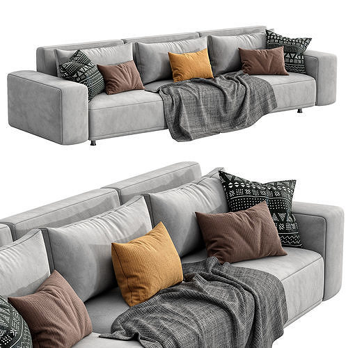 Sofa Dienne Cross 3D model