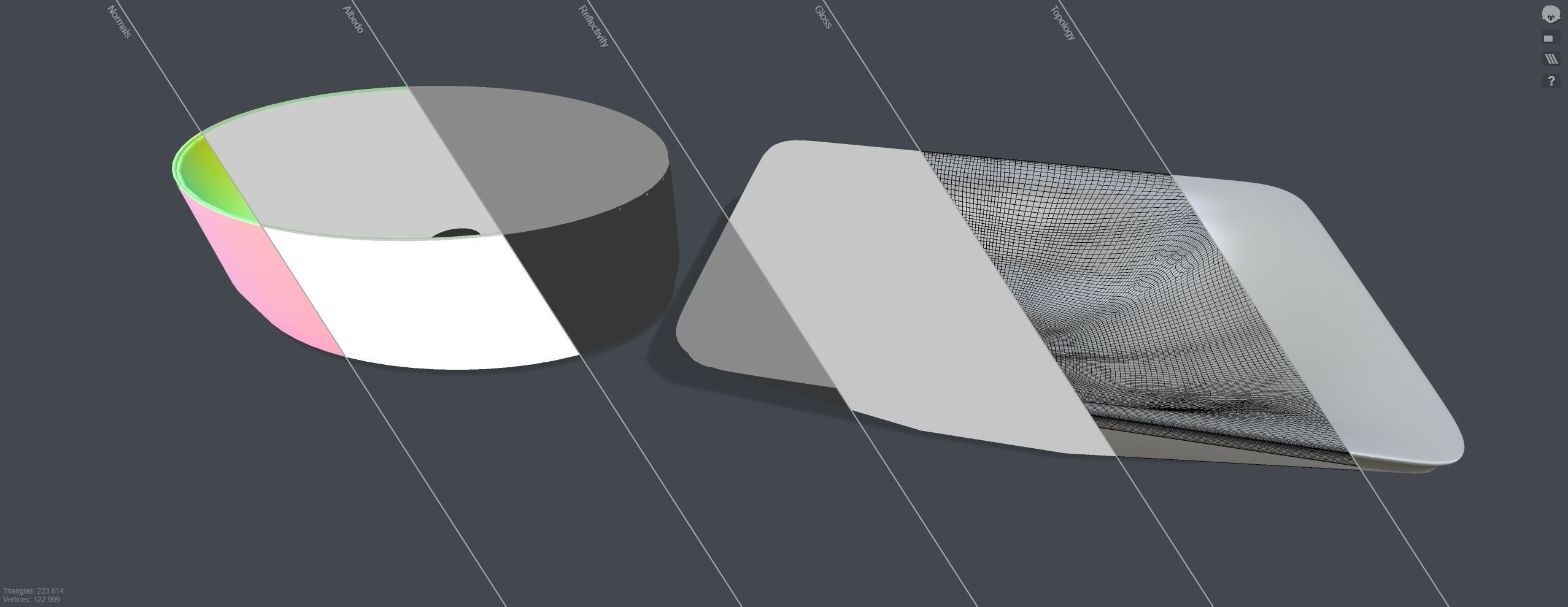 Ceramic sinks 3D model_2