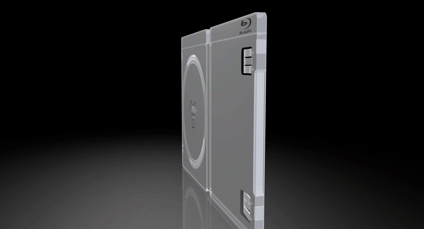 PS3 Empty Case 3D model_20
