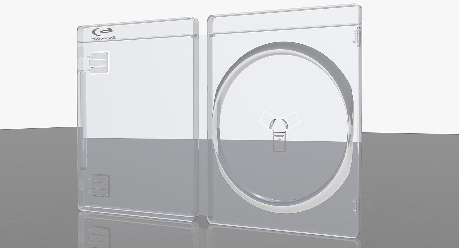 PS3 Empty Case 3D model_22
