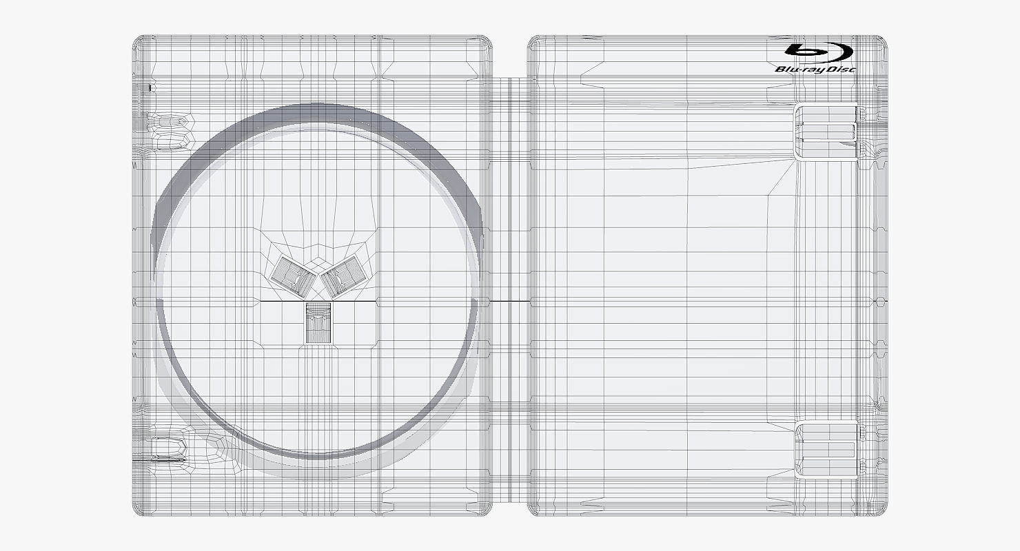 PS3 Empty Case 3D model_6