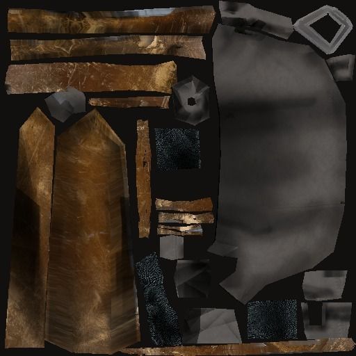 Bull Low Poly with horns Low-poly 3D model_24