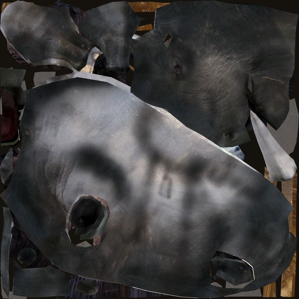 Bull Low Poly with horns Low-poly 3D model_28