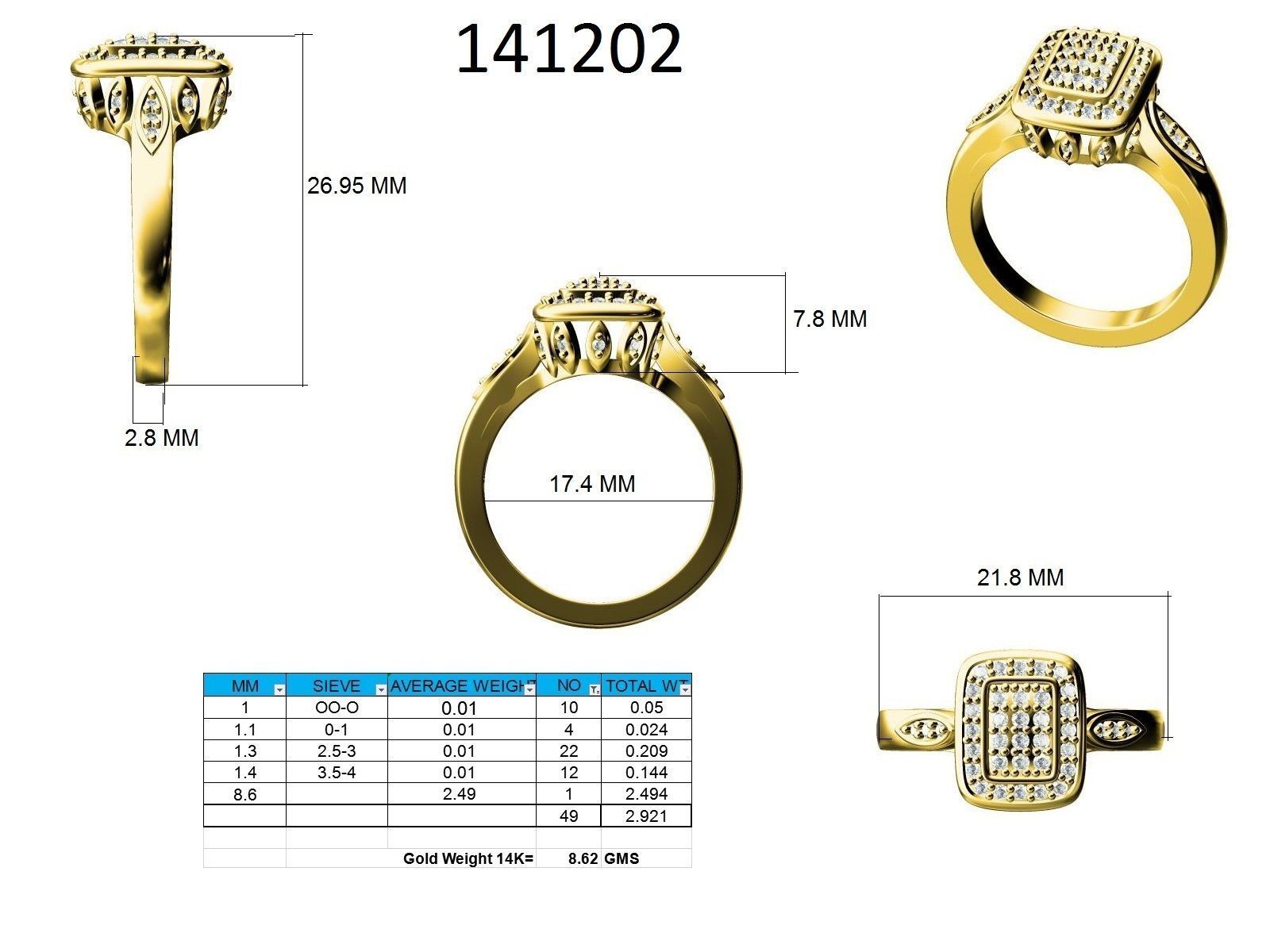 Ring - 141202 3D print model_12