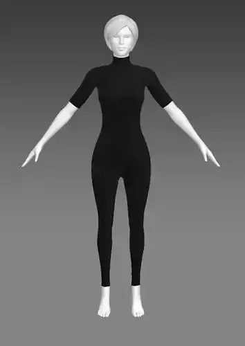 Woman Clothing A-Pose 424