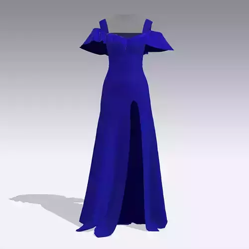 DRESS DRESS evening gown on mannequin