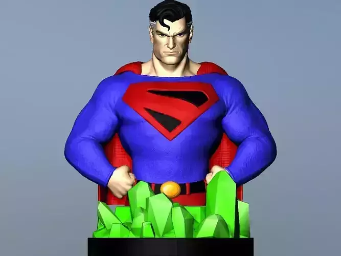 Superman Kingdom Come Bust