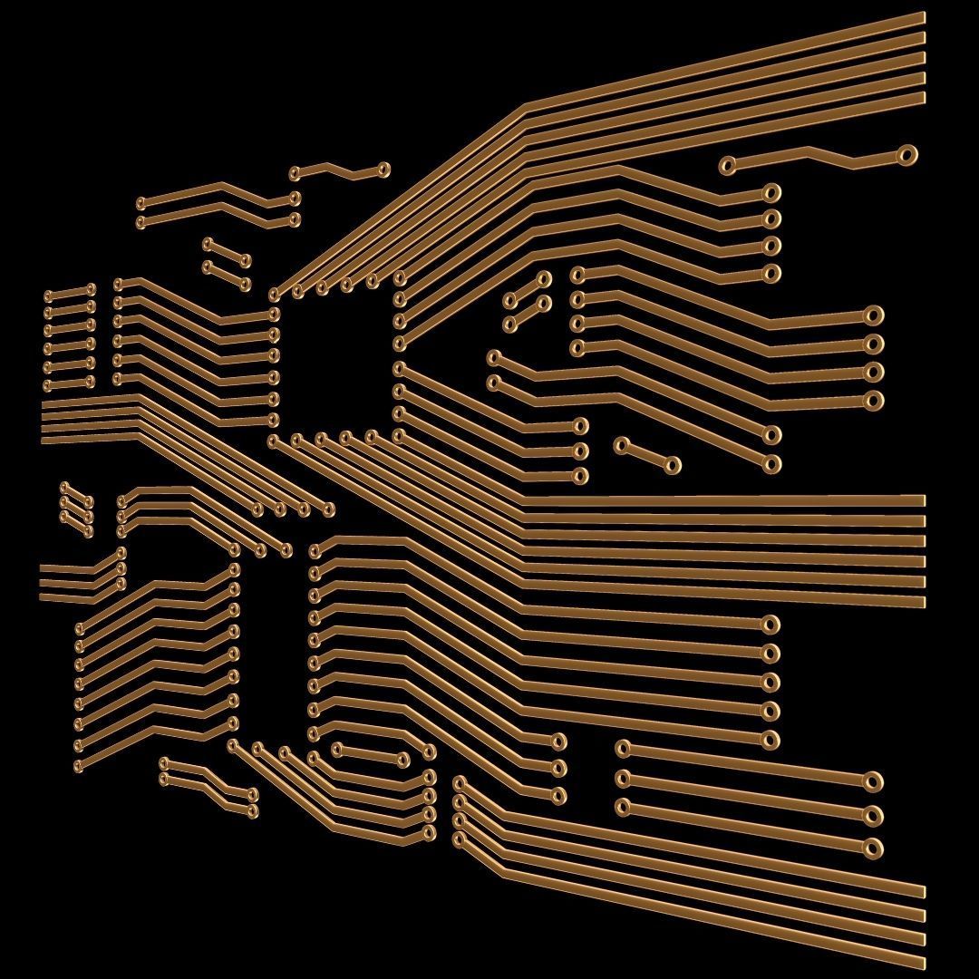 Circuit Board 3D model_7
