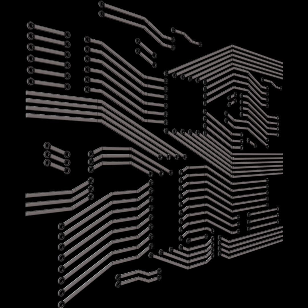 Circuit Board 3D model_12