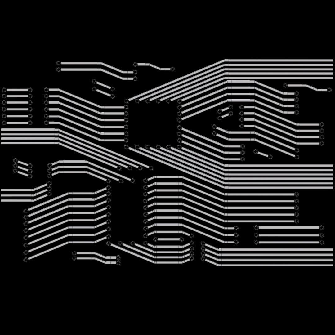 Circuit Board 3D model_11