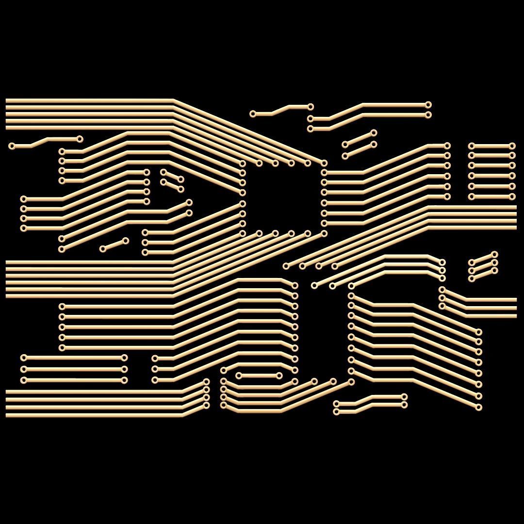 Circuit Board 3D model_4