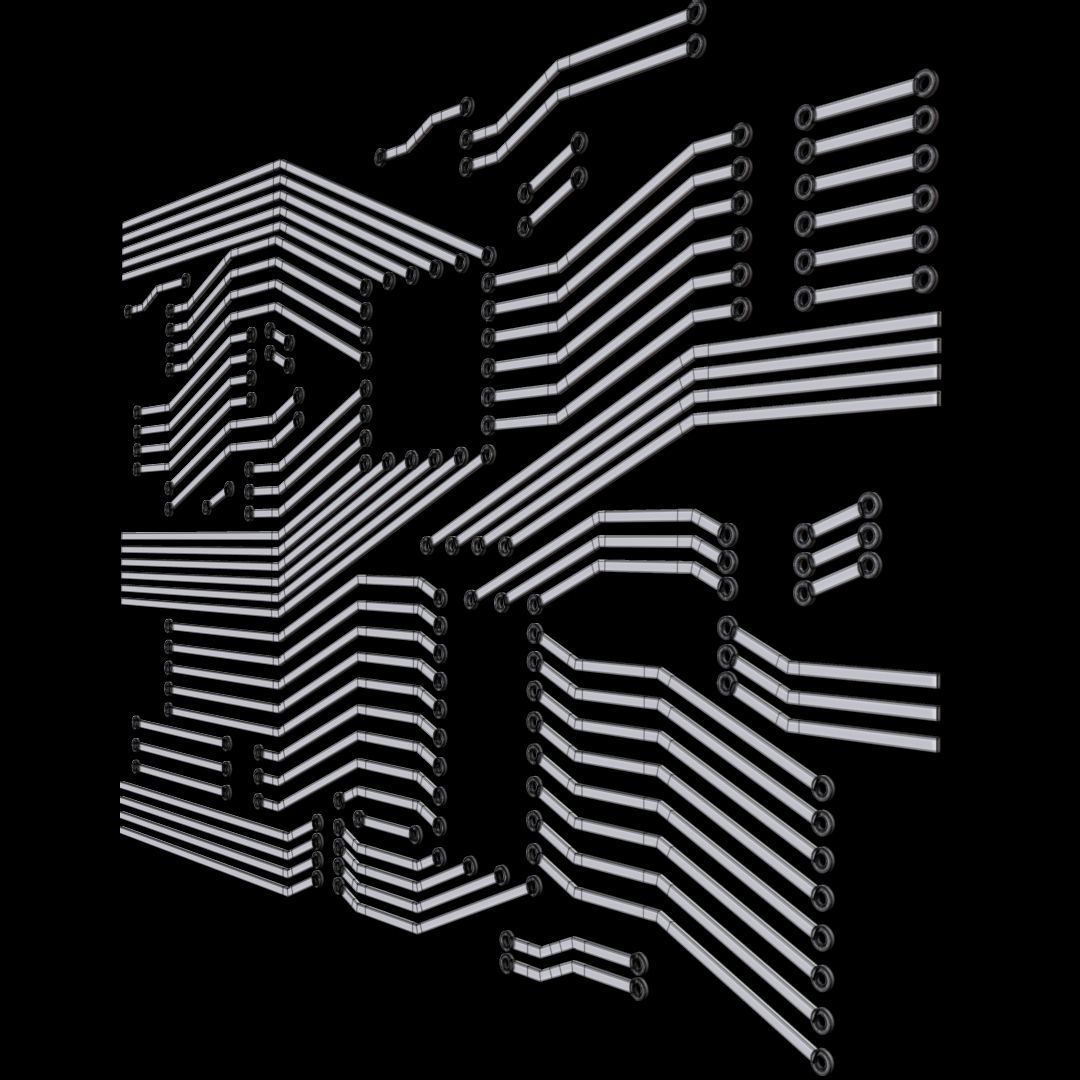 Circuit Board 3D model_15