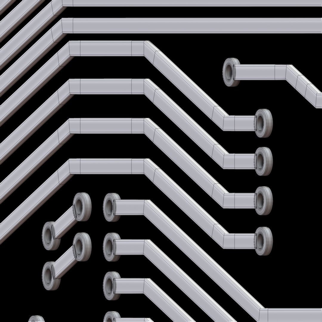 Circuit Board 3D model_19