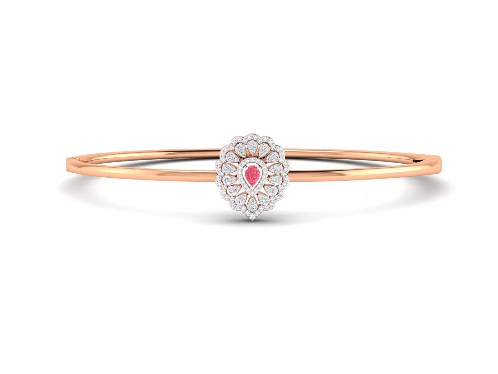 Women bracelet 3dm stl render detail  3D print model_0