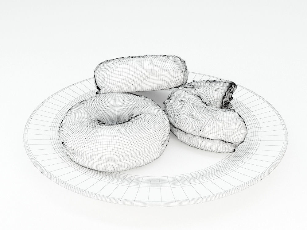 Donuts Mix 3D model_7