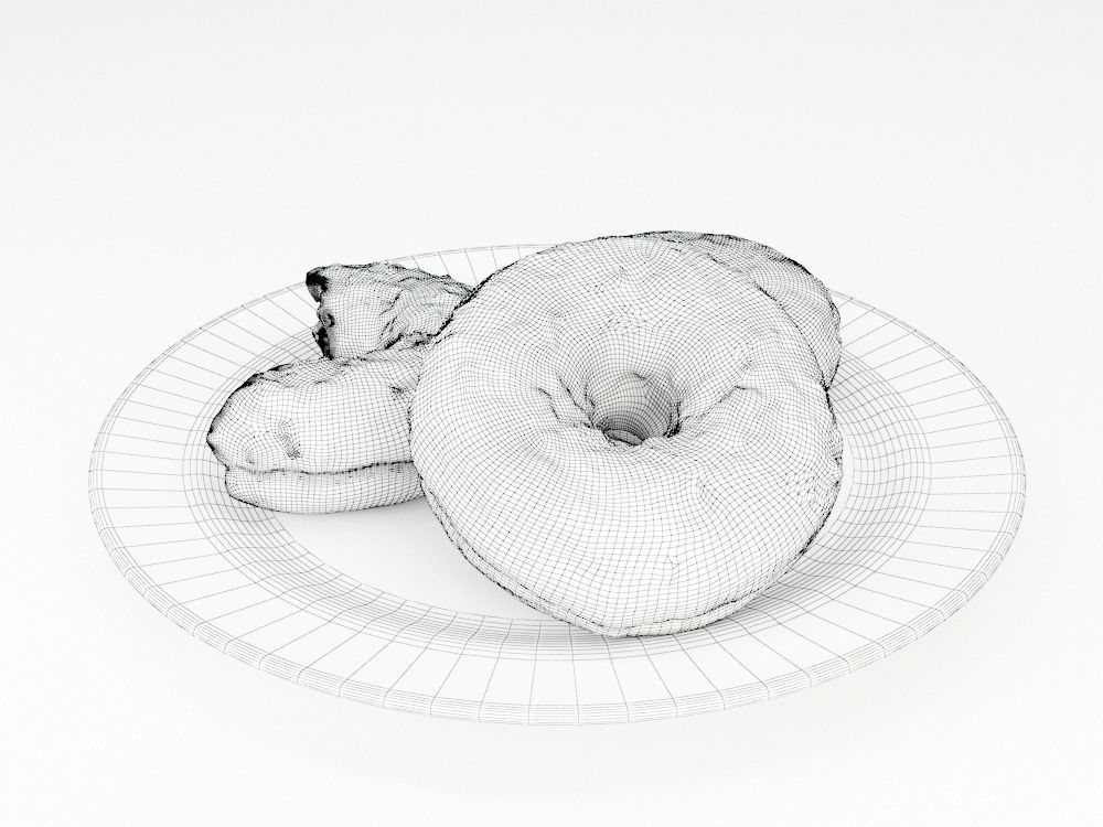 Donuts Mix 3D model_5