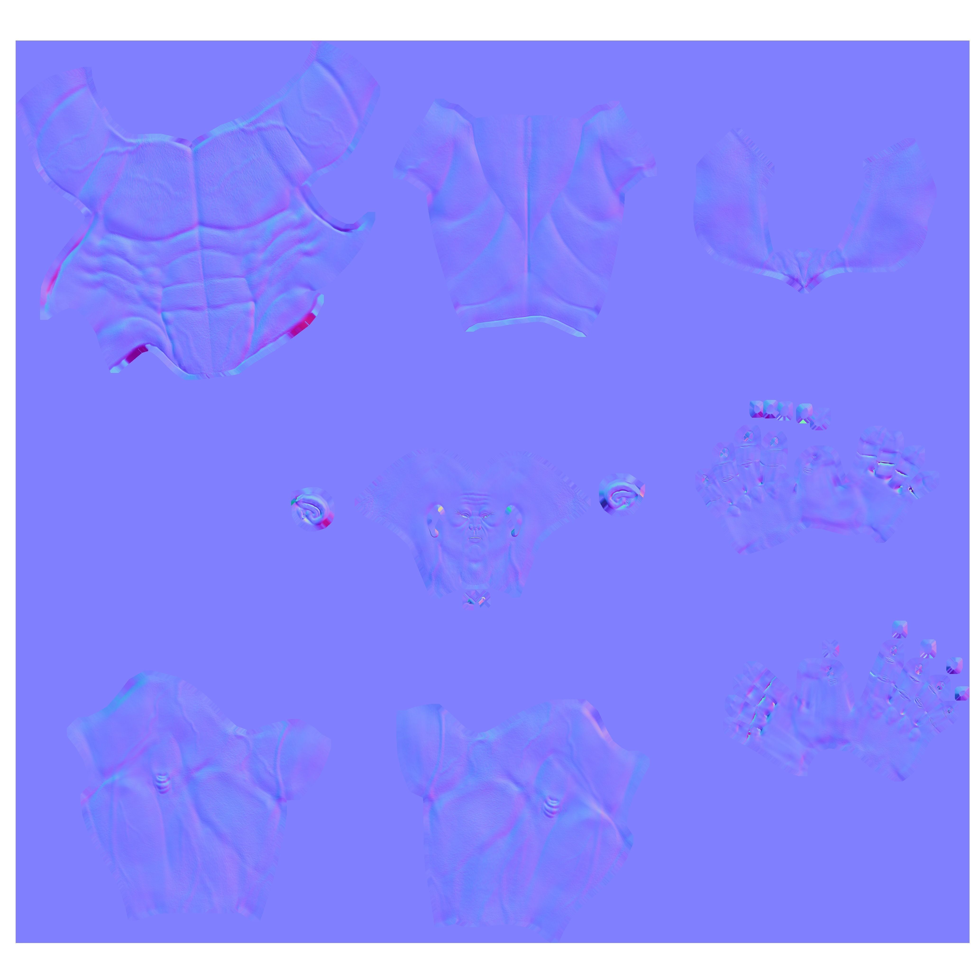 roboman humanoid figure 3D model_10