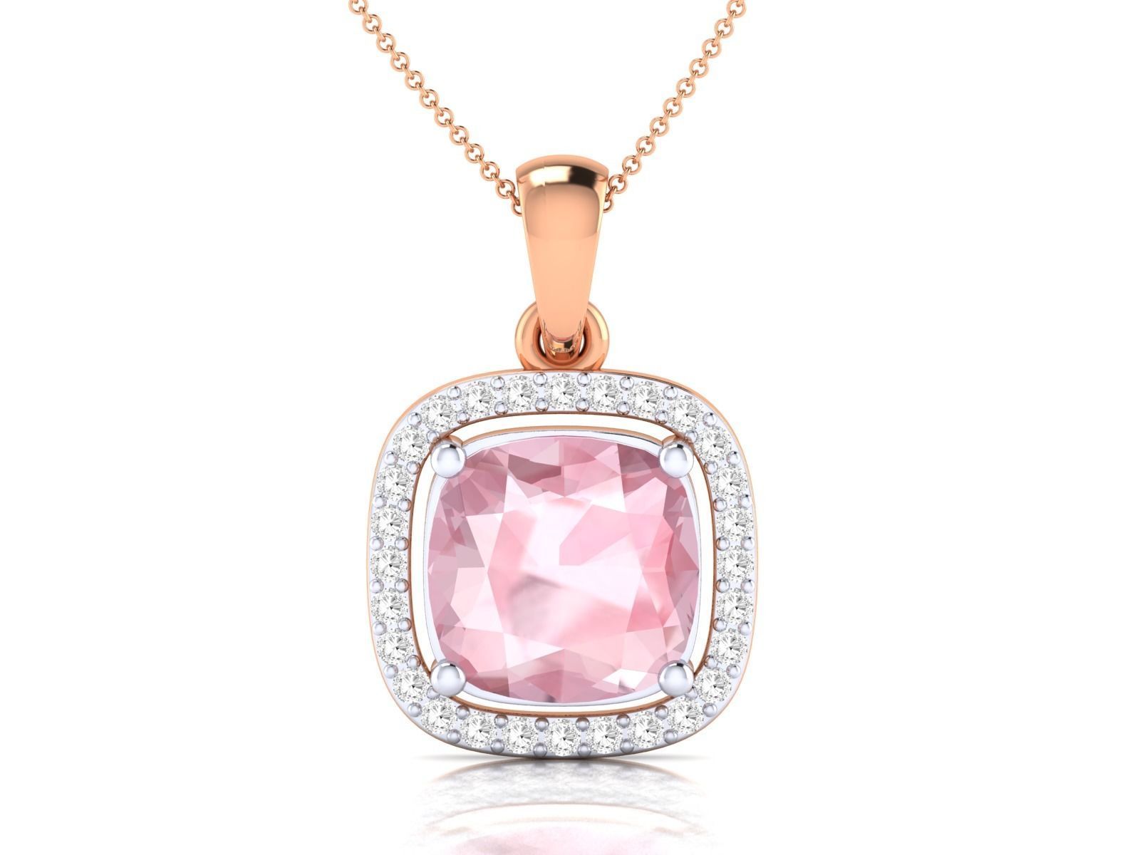 Women pendant jcd stl render detail 3D print model_5